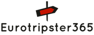 Eurotripster 365 logo mit Pfeil-schild